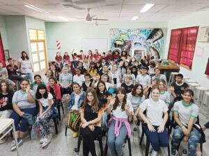 Visita de estudiantes de séptimo