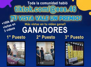 Ganadores de la Expo Educativa EES N° 46